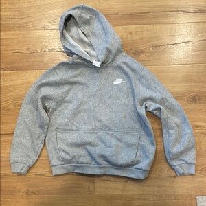 Nike Kids' Gray Hoodie Sweater (Youth XL)